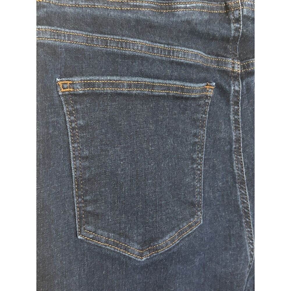MADEWELL CASUAL EVERYDAY WEAR PREMIUM PULL ON SPLIT FLARE SKINNY DENIM JEANS - Picture 5 of 5